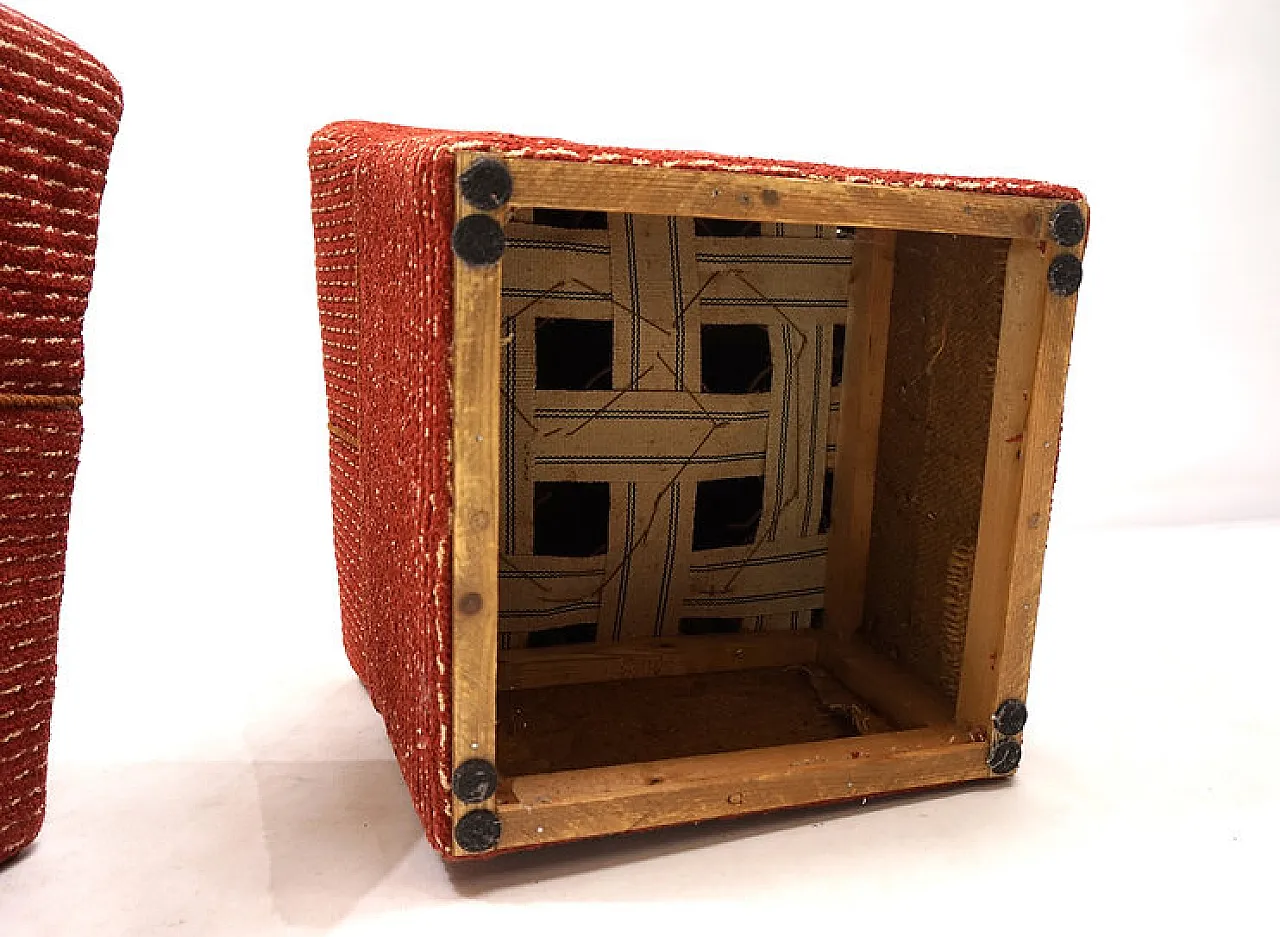 Coppia di sgabelli tabouret Halabala per UP Zavody, anni '30 11