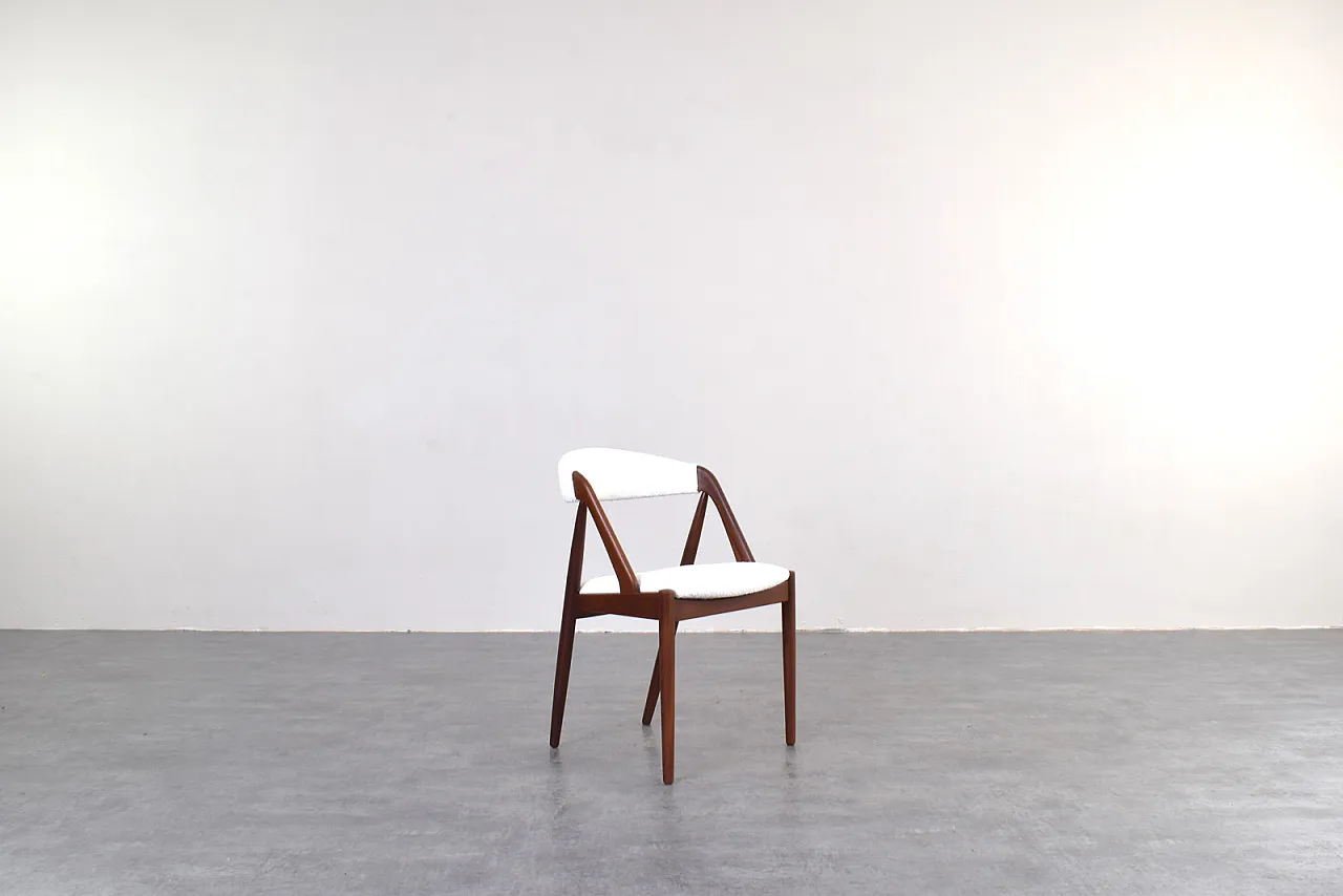 4 chairs Model 31 by Kai Kristiansen for Schou Andersen, 60s 3