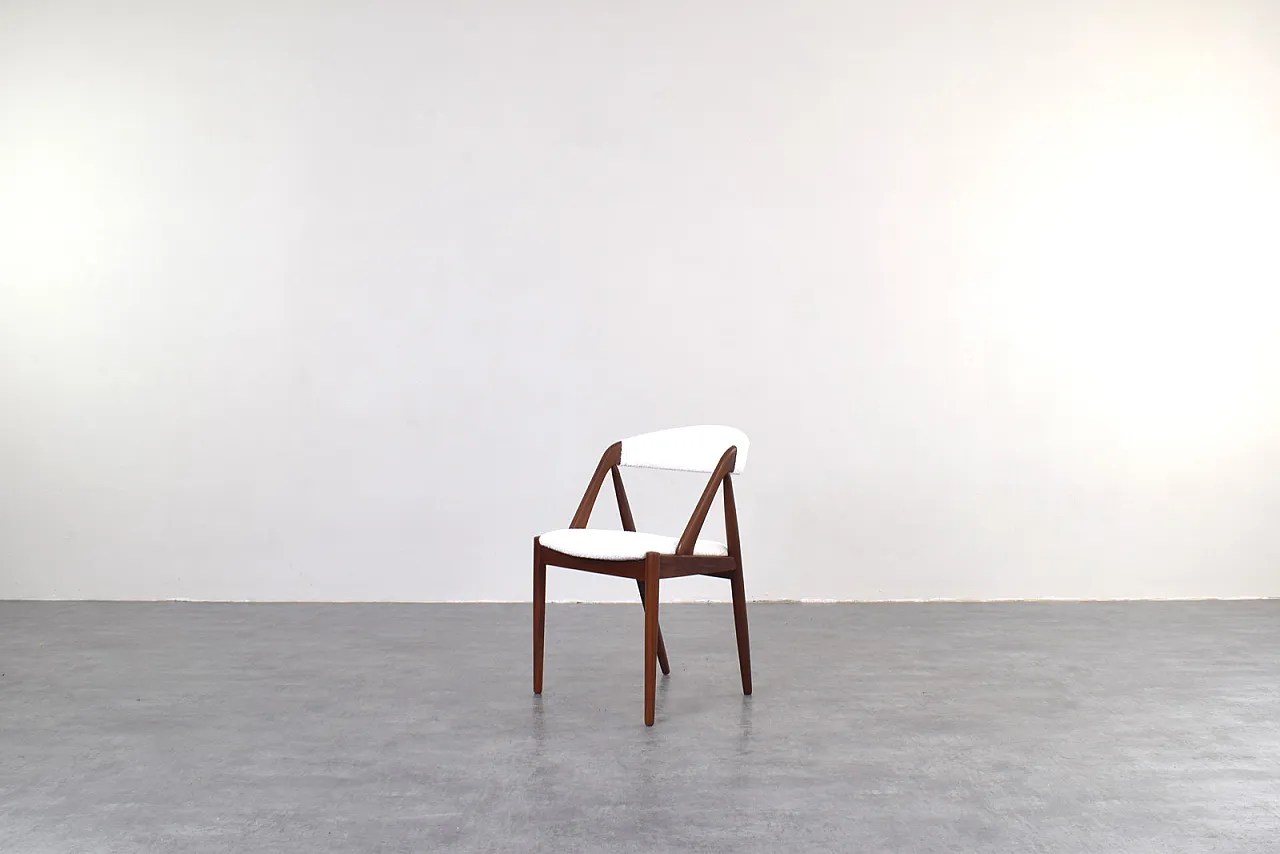 4 chairs Model 31 by Kai Kristiansen for Schou Andersen, 60s 4