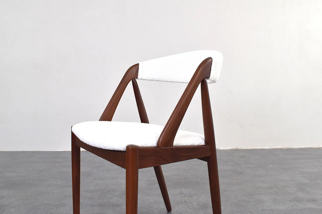 4 chairs Model 31 by Kai Kristiansen for Schou Andersen, 60s 10