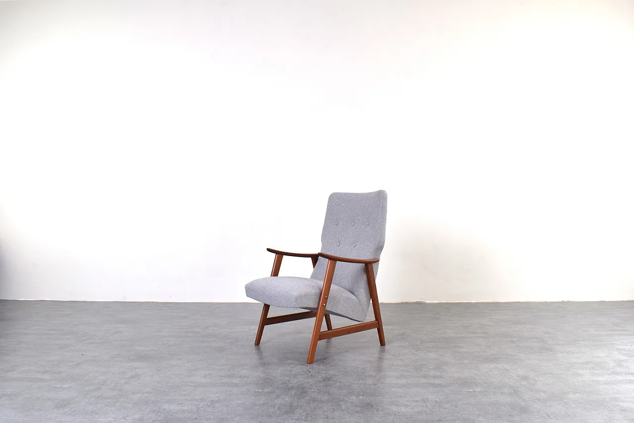 Mid-Century Danish Armchair, 1960s 2