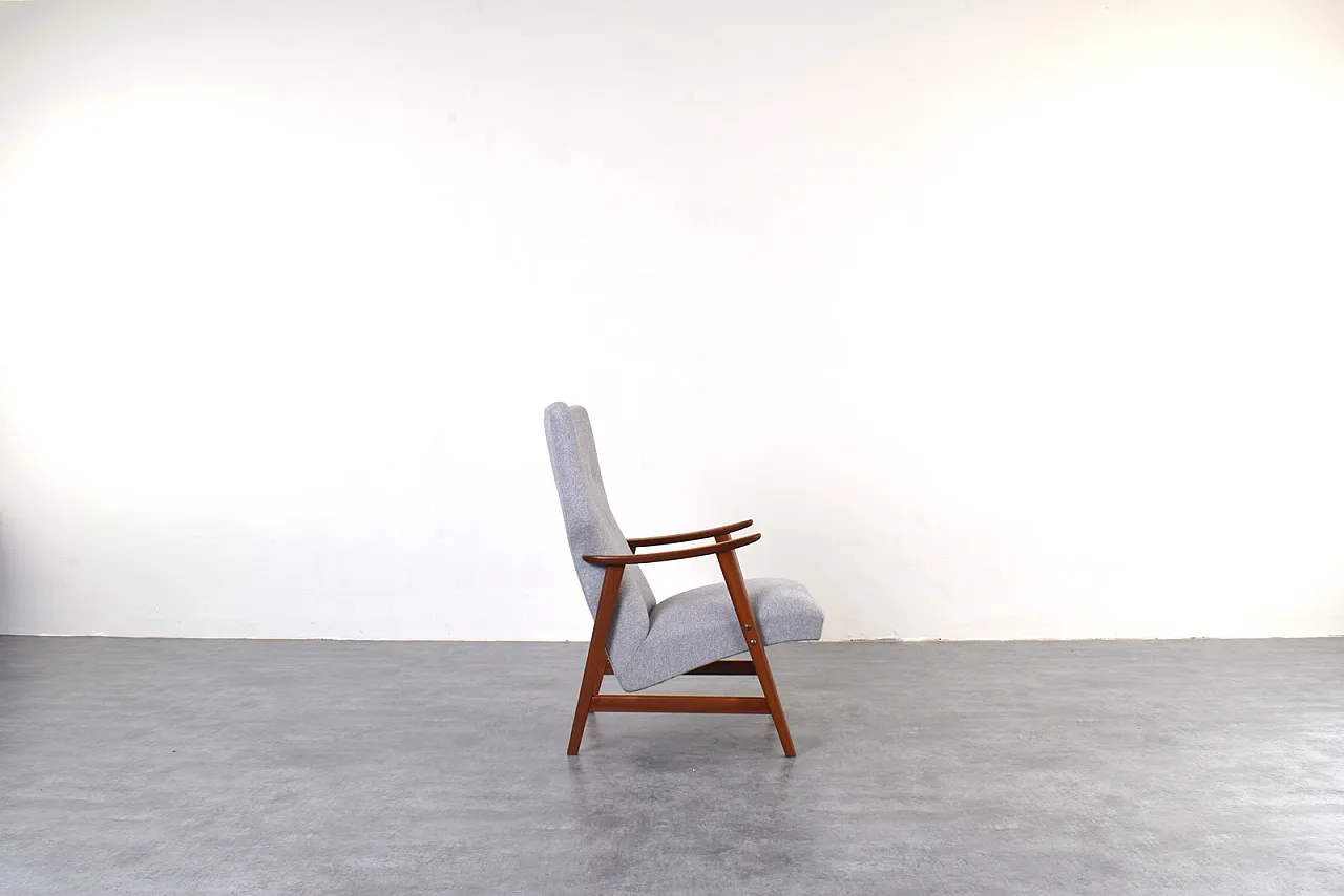 Mid-Century Danish Armchair, 1960s 3