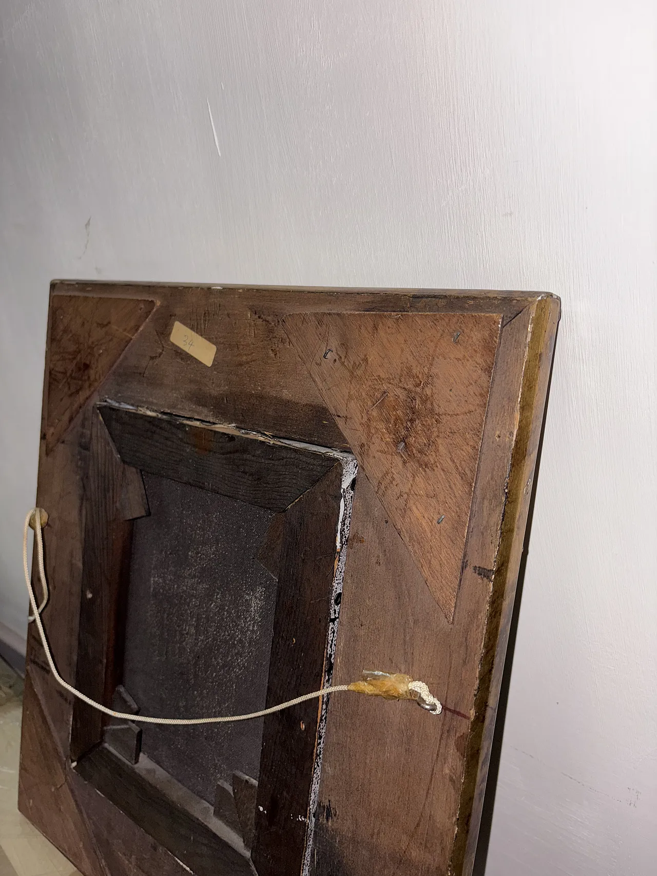 Dipinto di animali verde antico, primo '900 9