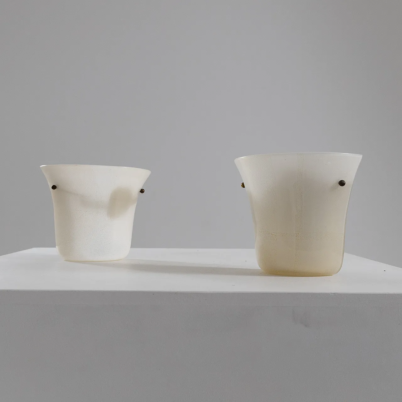 Pair of glass applique by Barovier & Toso, 1960s 2