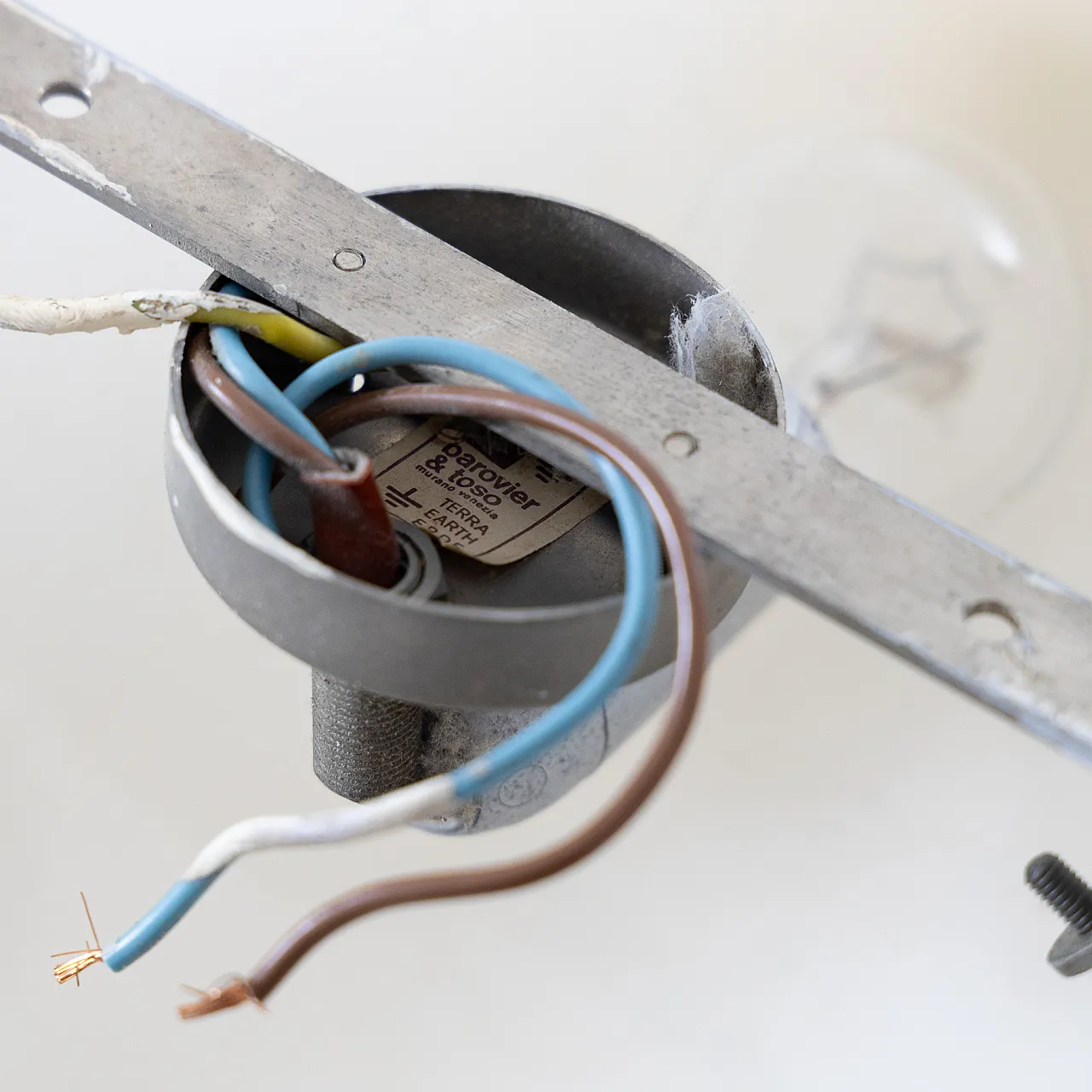 Pair of glass applique by Barovier & Toso, 1960s 7