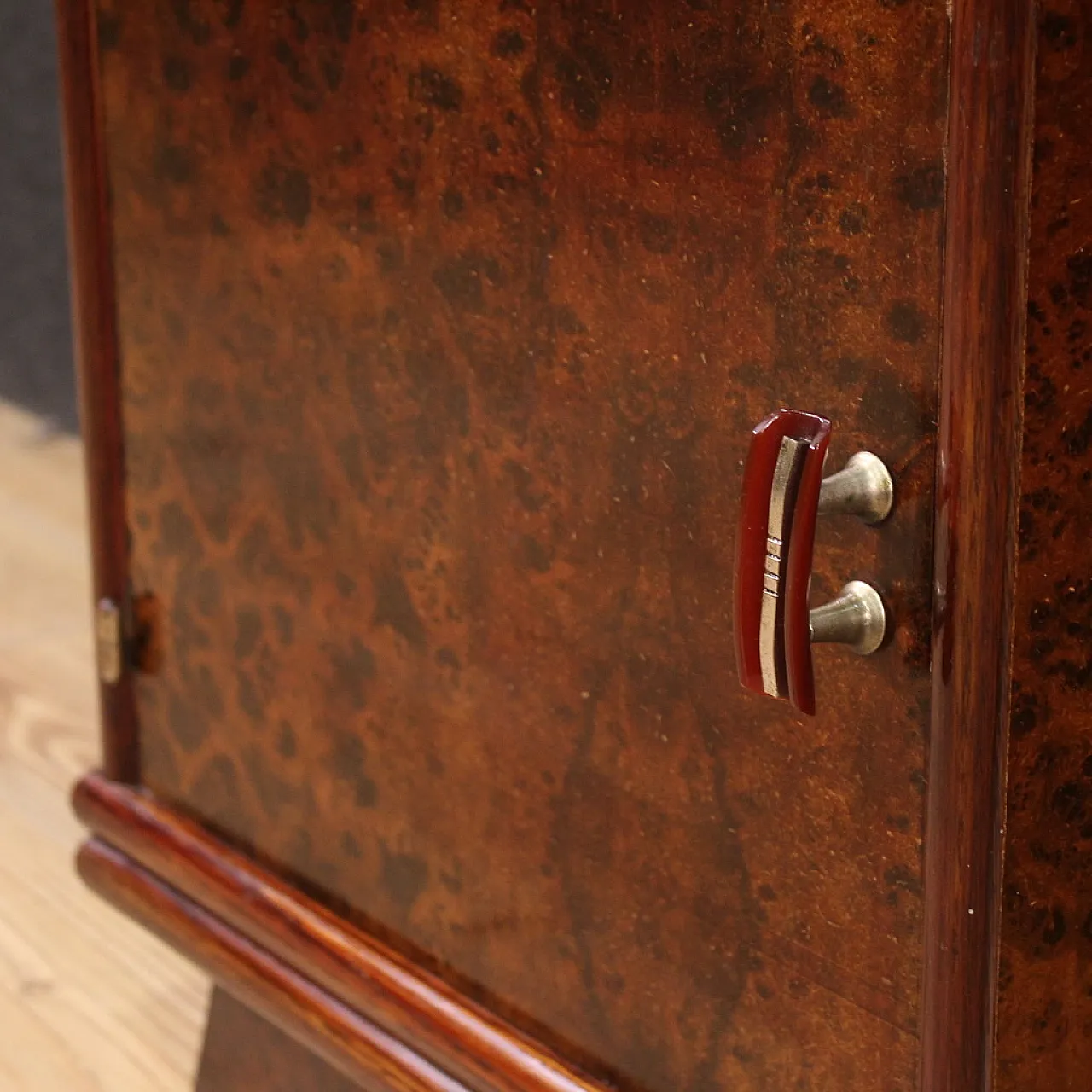 Pair of Italian bedside tables marble top, 20th century 11