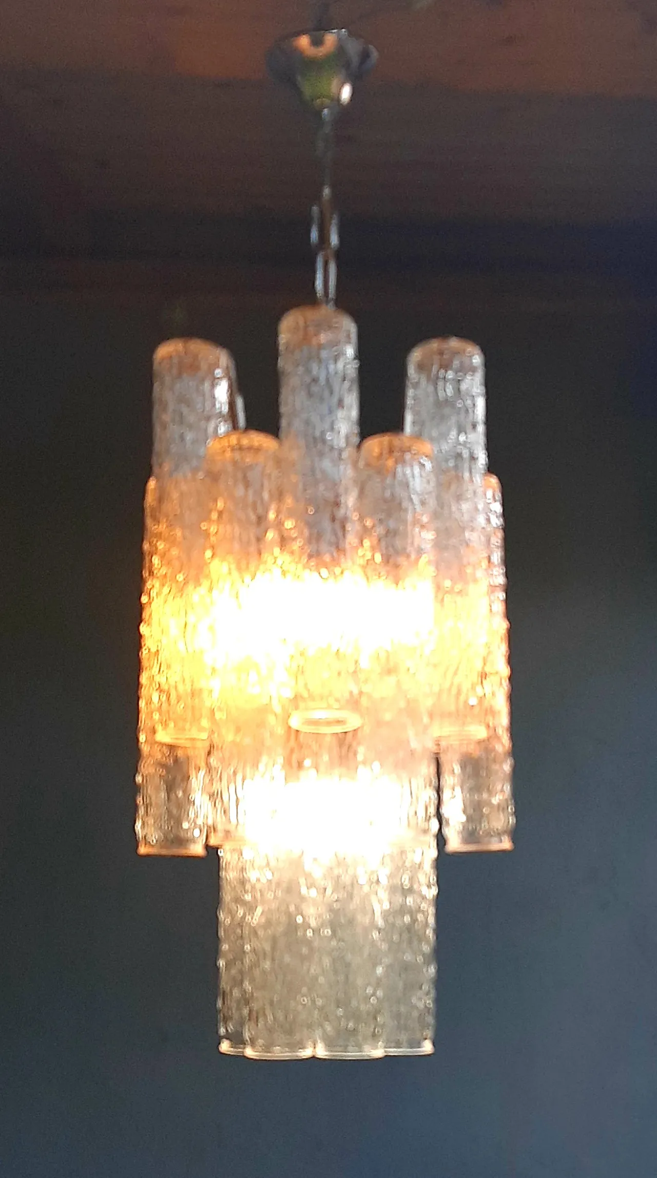 Murano Chandelier di Venini, 70s 3