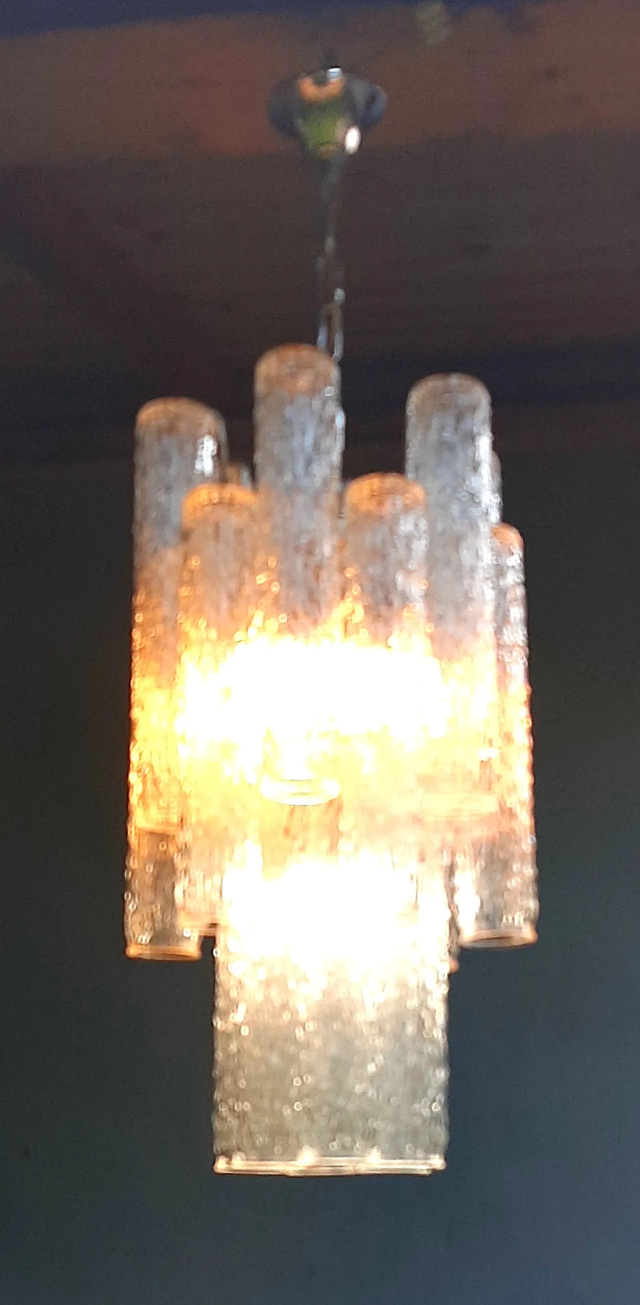 Murano Chandelier di Venini, 70s 4