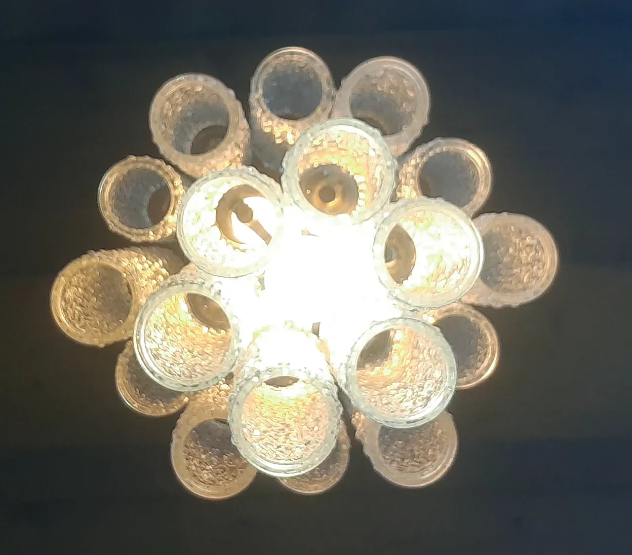 Murano Chandelier di Venini, 70s 5