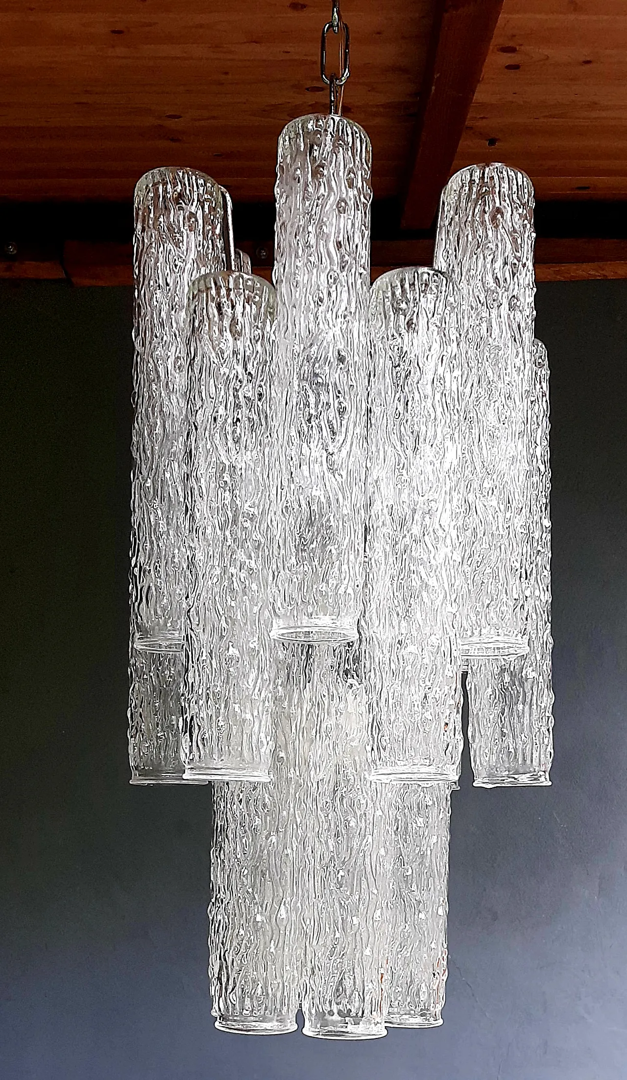Murano Chandelier di Venini, 70s 6