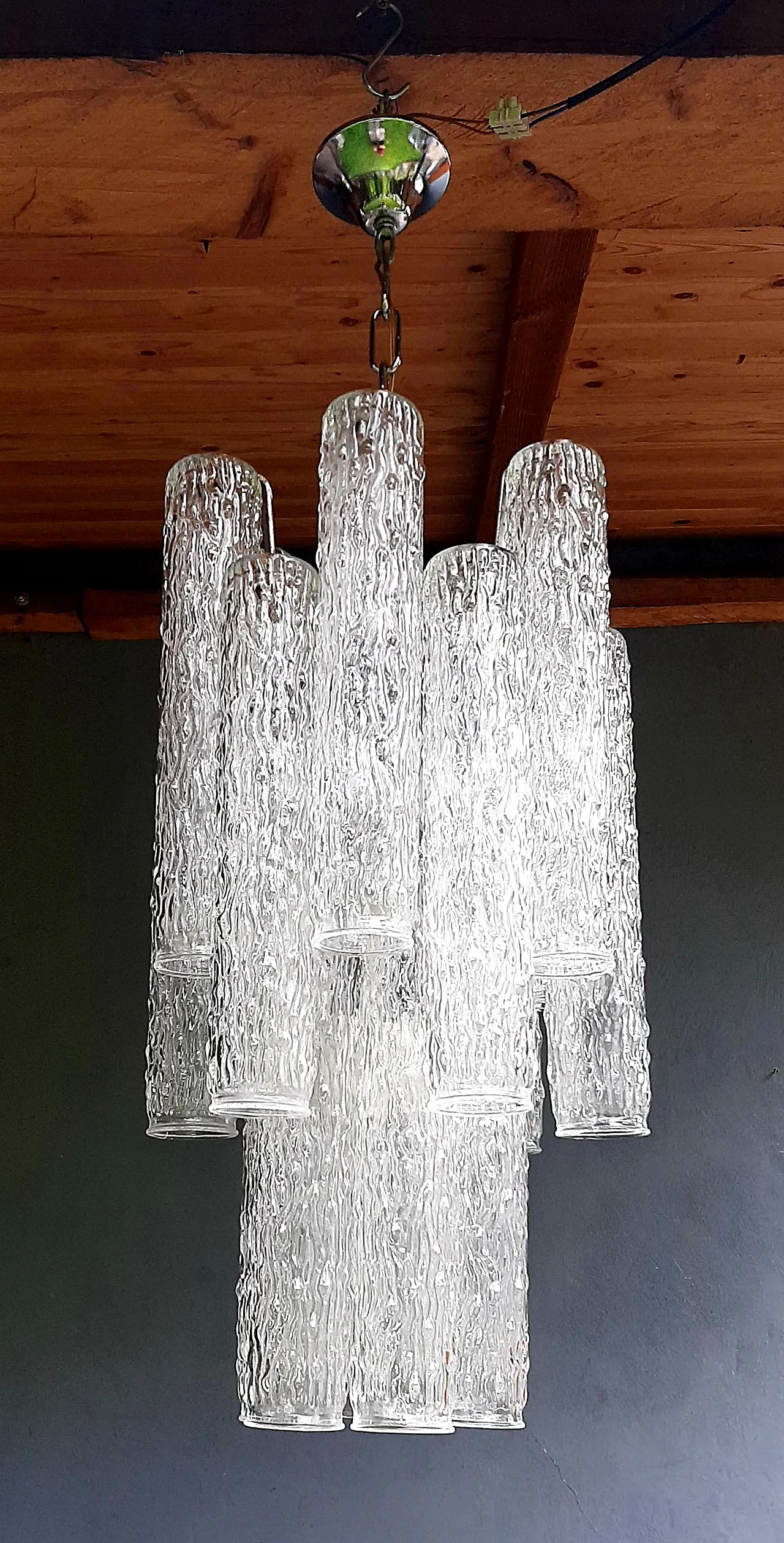 Murano Chandelier di Venini, 70s 7