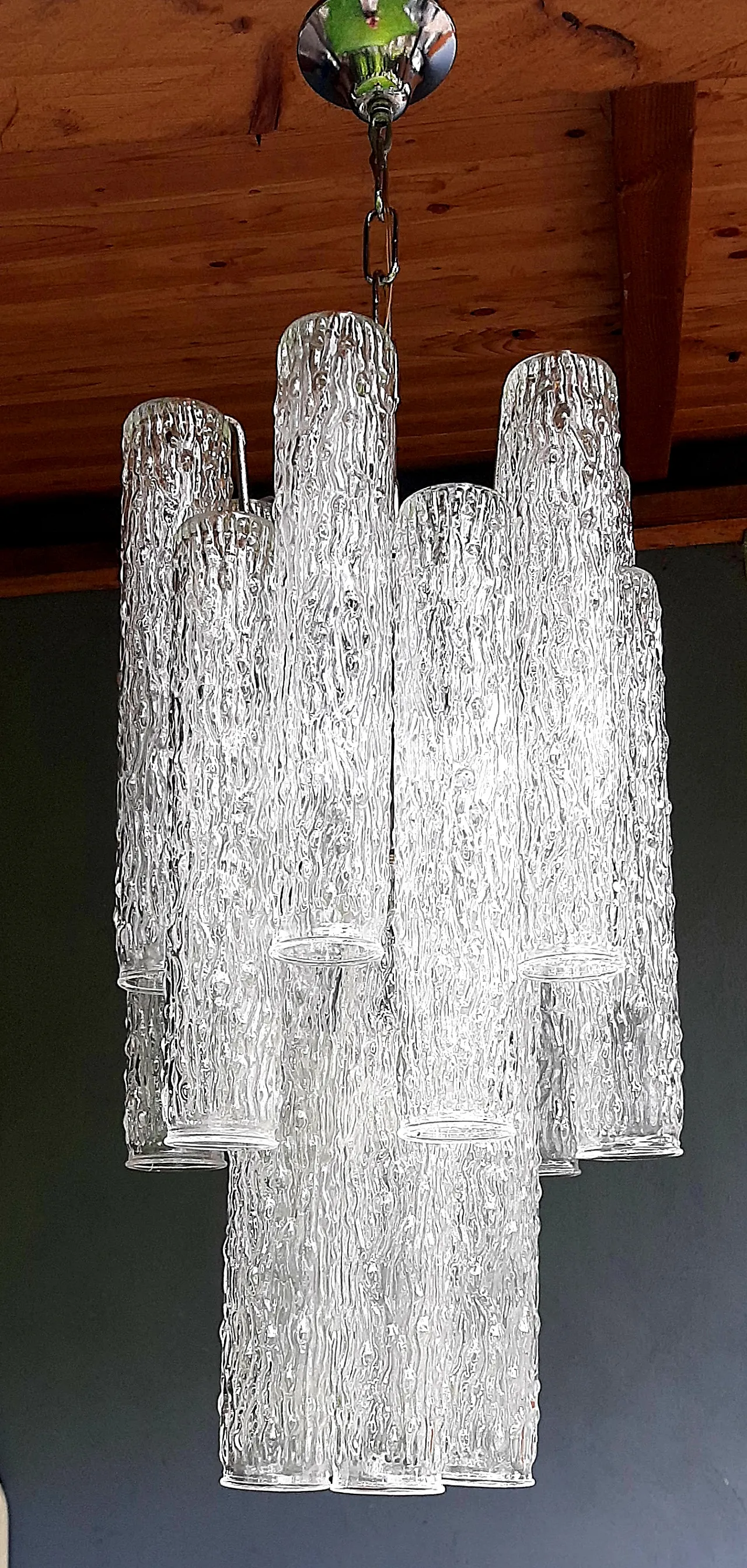 Murano Chandelier di Venini, 70s 8