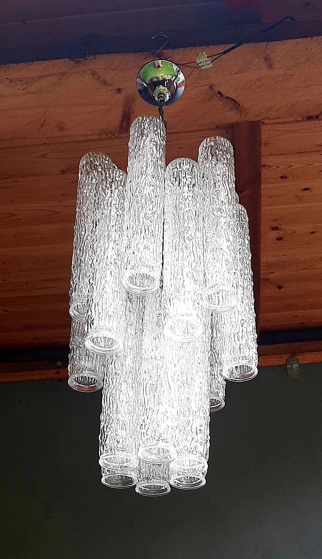 Murano Chandelier di Venini, 70s 10