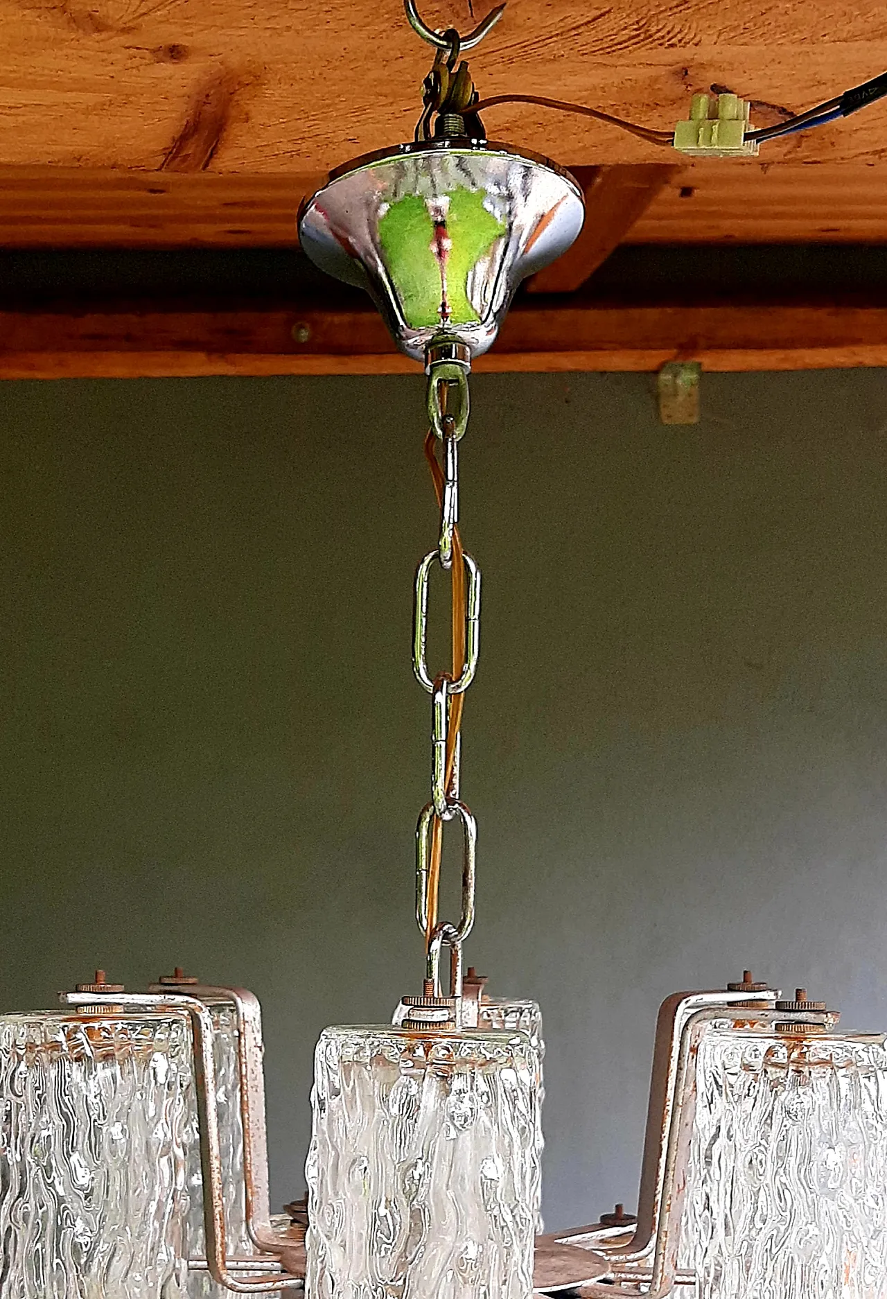 Murano Chandelier di Venini, 70s 13