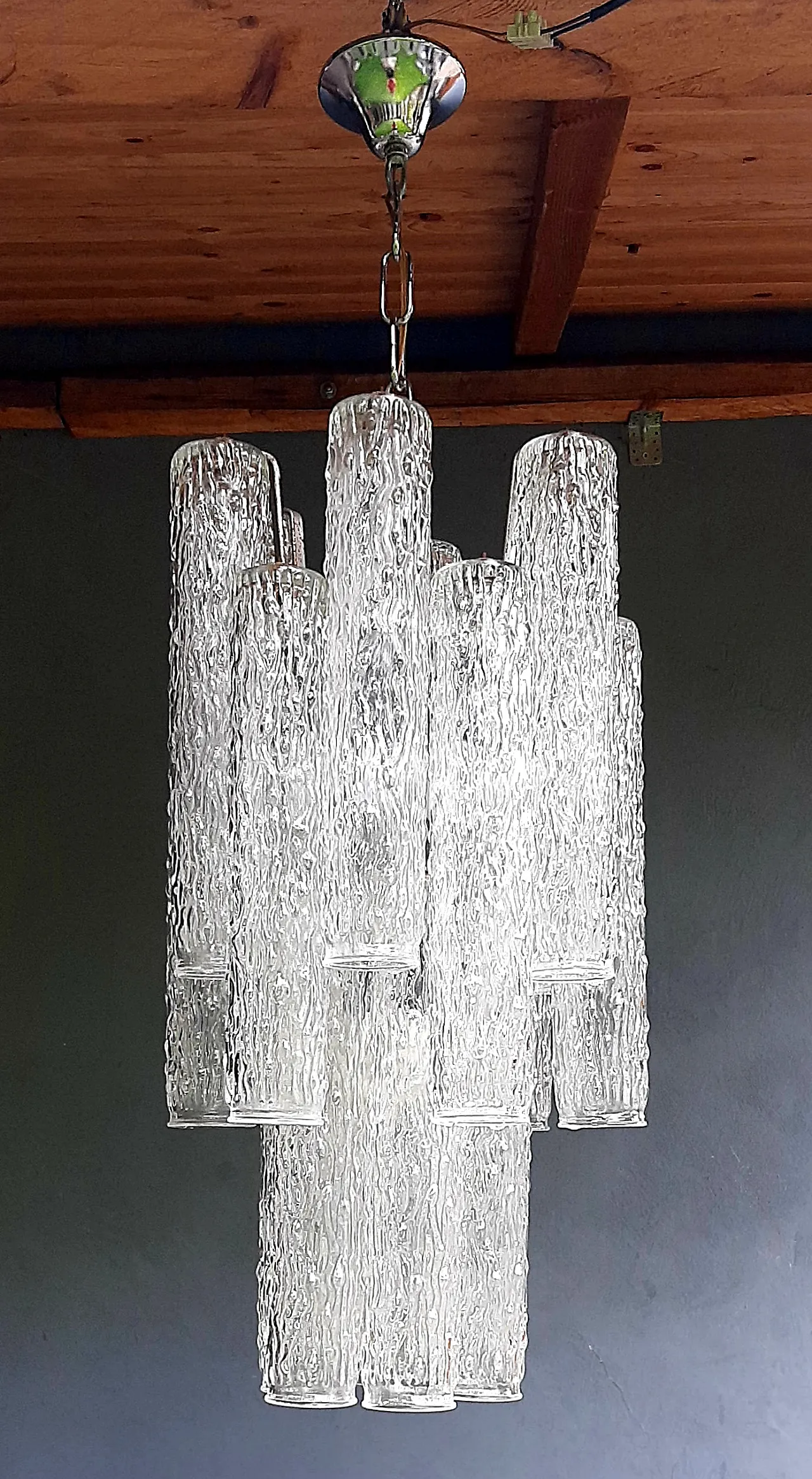 Murano Chandelier di Venini, 70s 14