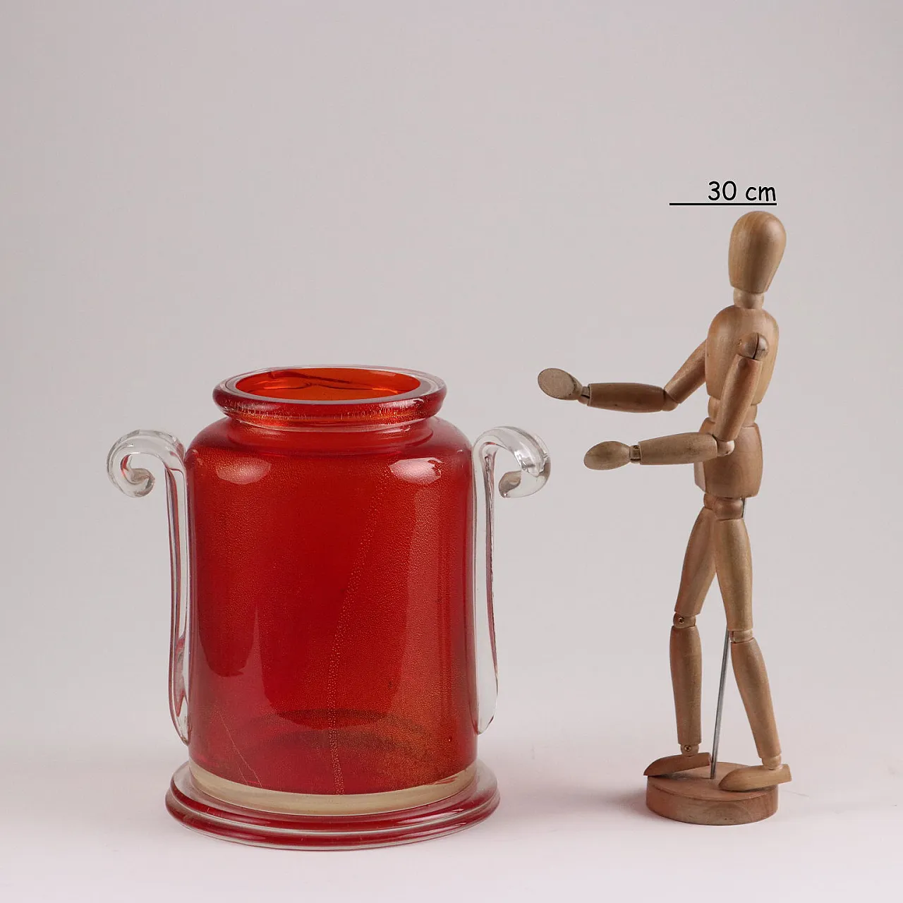 Murano glass vase, 1970s 2