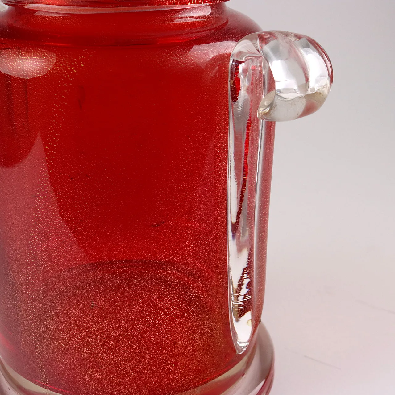 Murano glass vase, 1970s 4