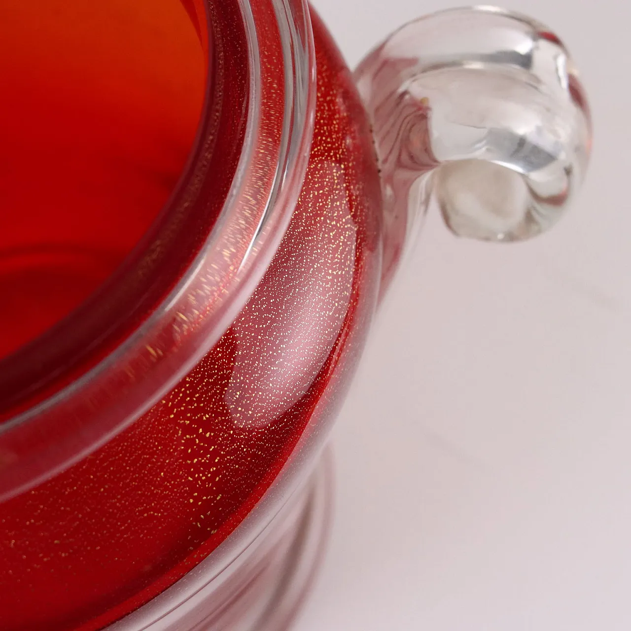 Murano glass vase, 1970s 7