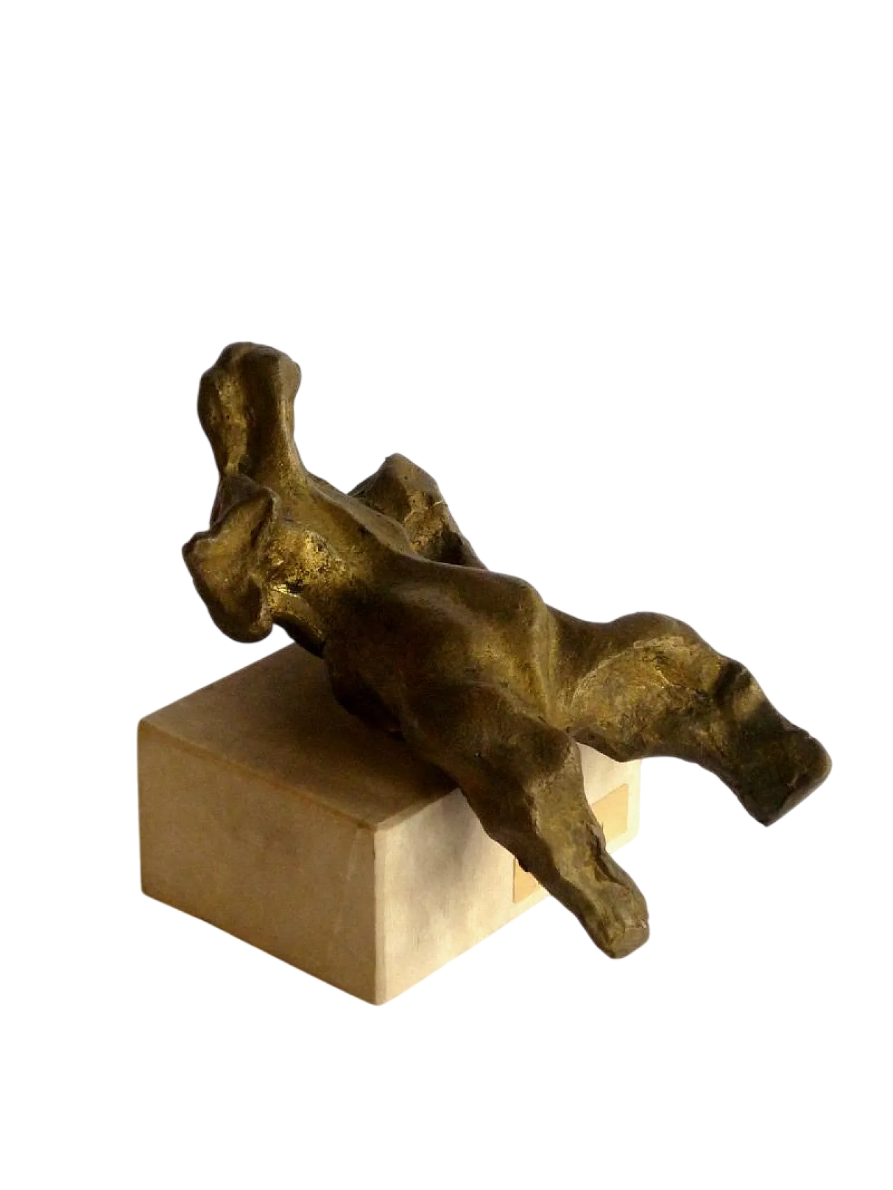 Gineba Gianpietro, bronze Abeni Art Figure Sculpture, 1970s 9