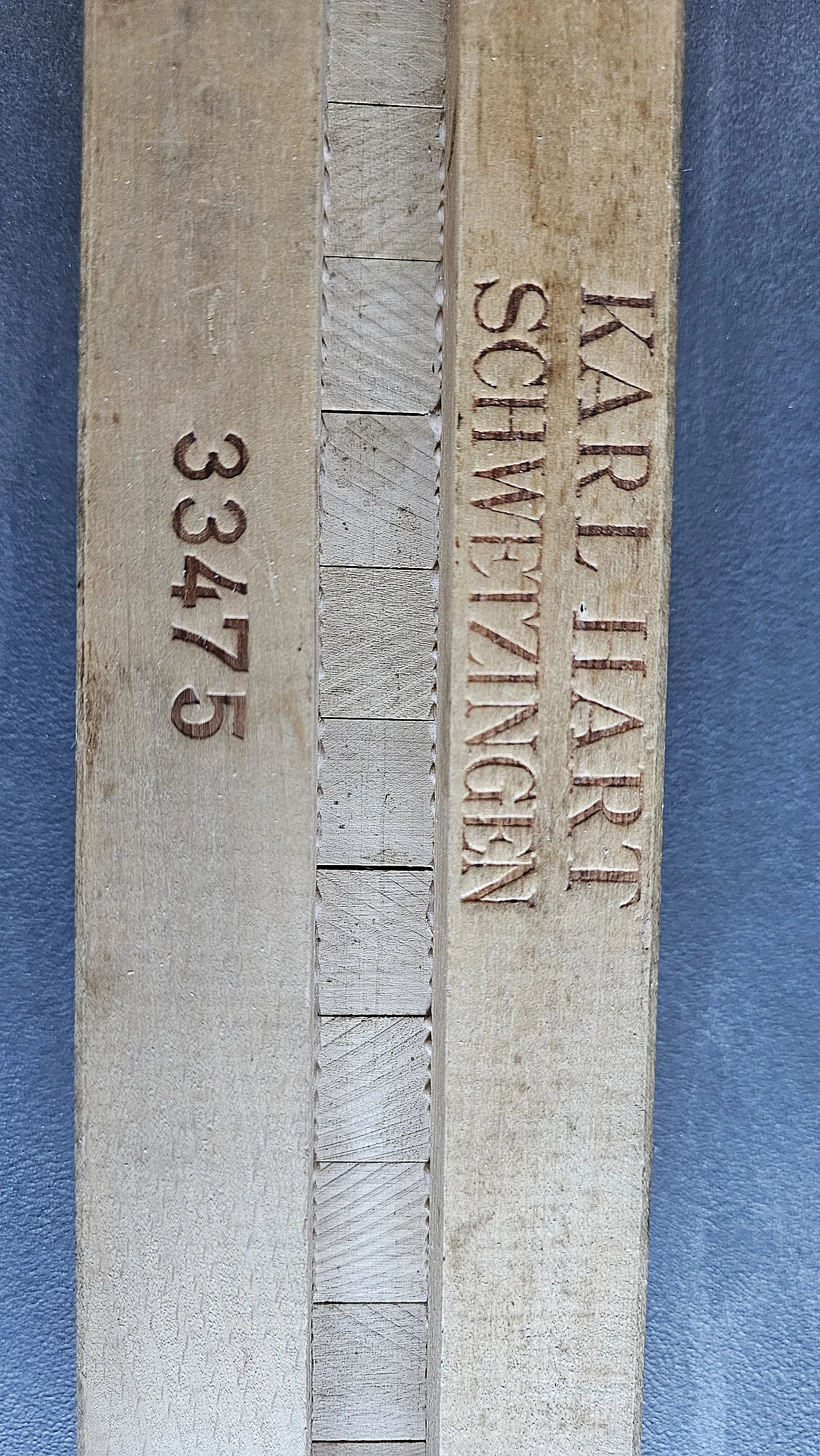 Stampo per sigari in legno Karl Hart, anni '50 1