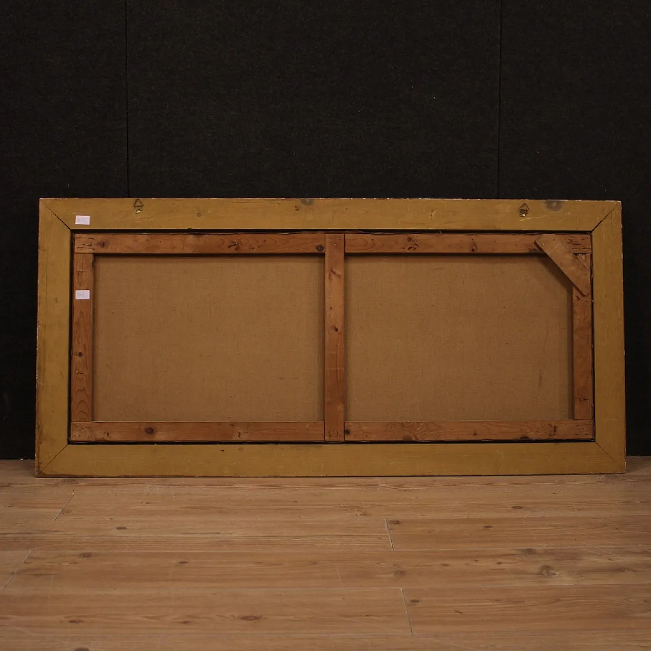 Italian painting Popular Scene Signed Mattia Traverse 15