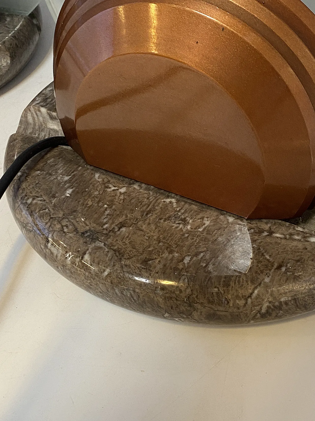 Pair of Gong lamps by Bruno Gecchelin for Skipper, 1980s 8