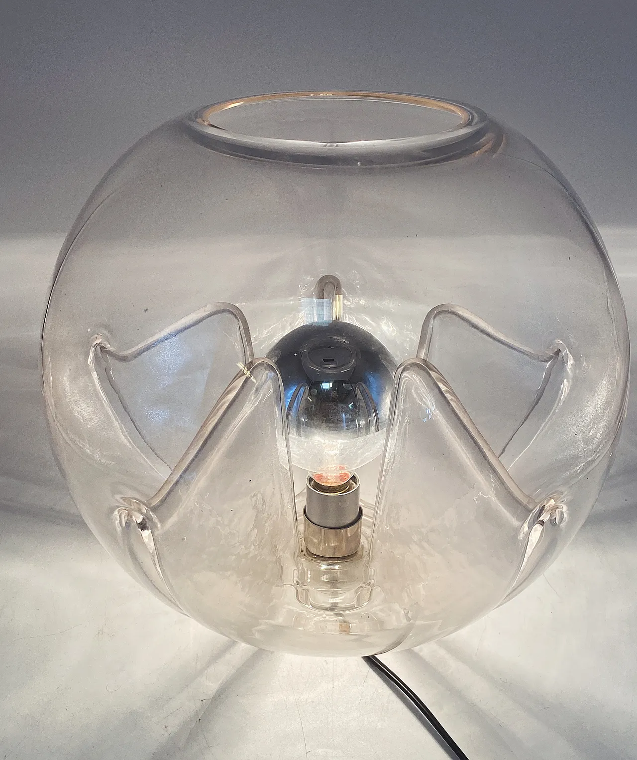 Nuphar lamp by Toni Zuccheri for Veart, 70s 1