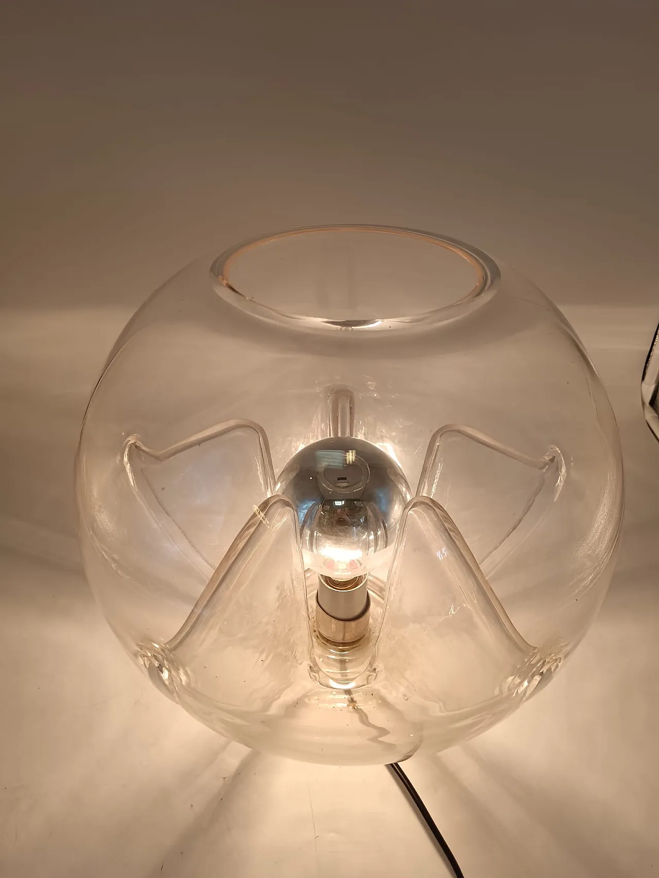 Nuphar lamp by Toni Zuccheri for Veart, 70s 5