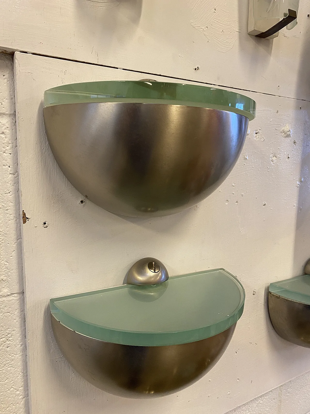 3 appliques  by Gianni Celada Fontana Arte, 70s 1