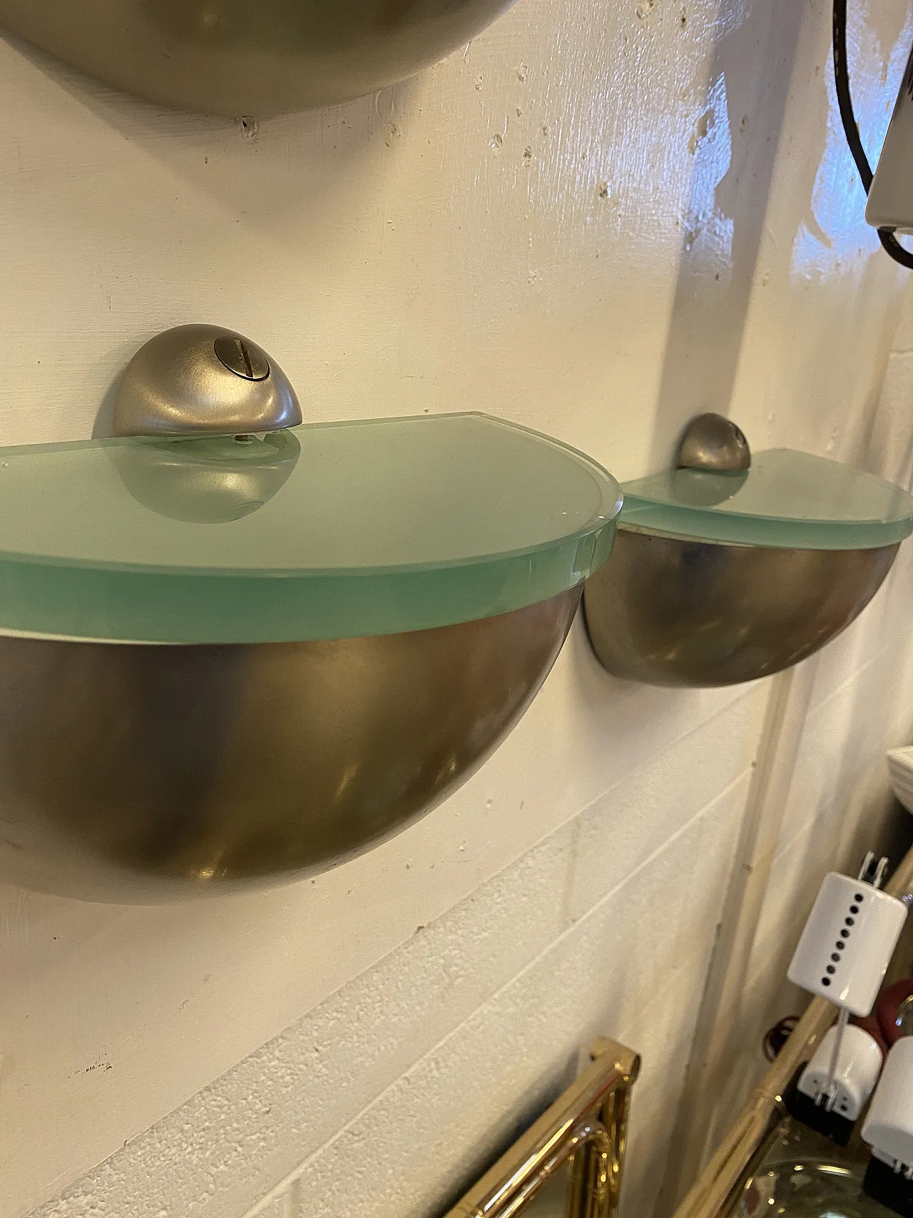 3 appliques  by Gianni Celada Fontana Arte, 70s 4