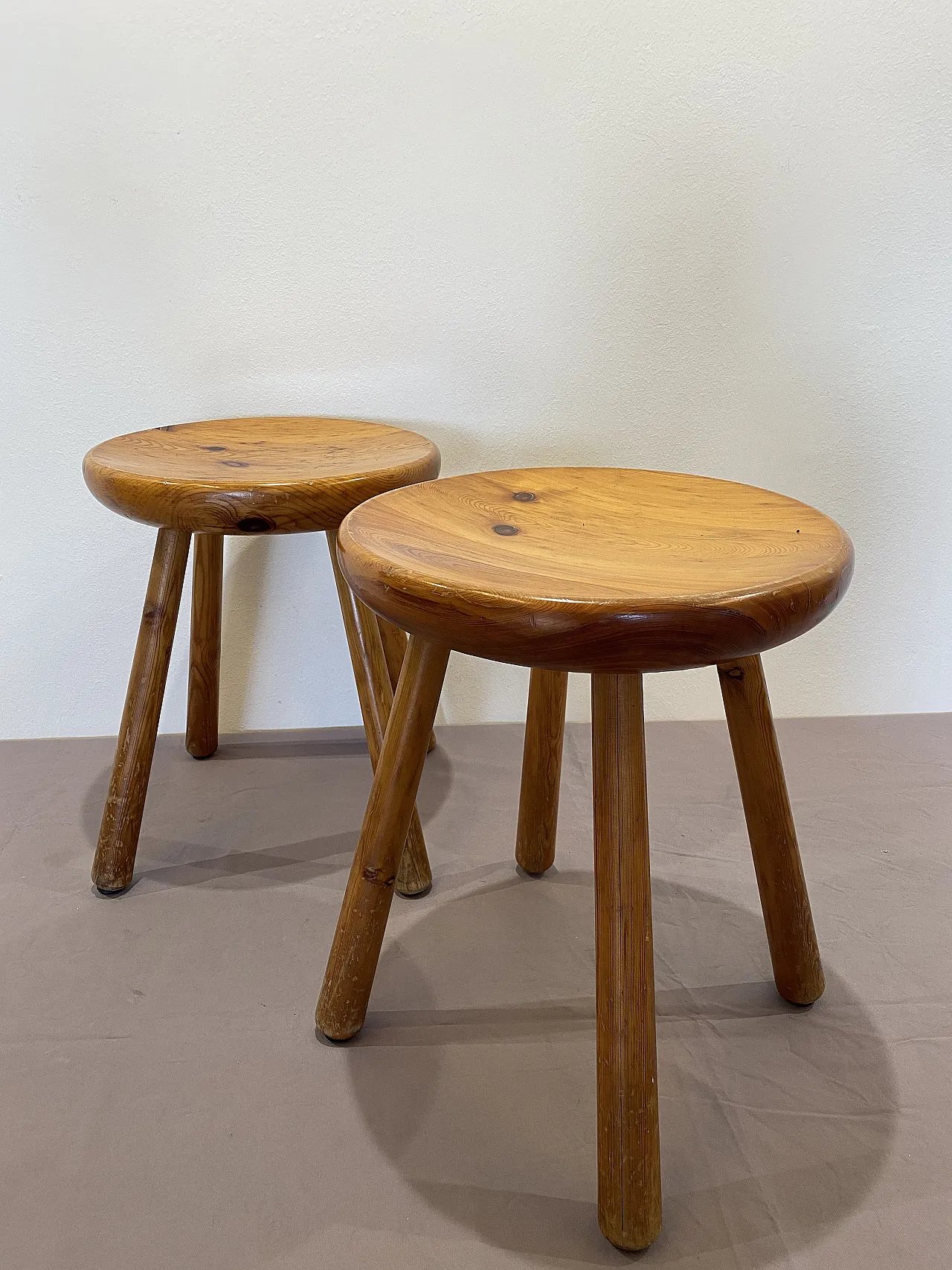Pair of stools, 50s 7