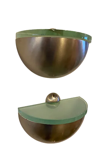 3 appliques di Gianni Celada Fontana Arte, anni '70