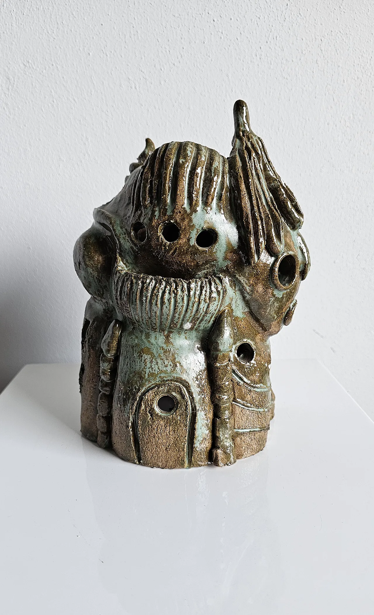 Vaso in ceramica fatta a mano, anni 2000 3