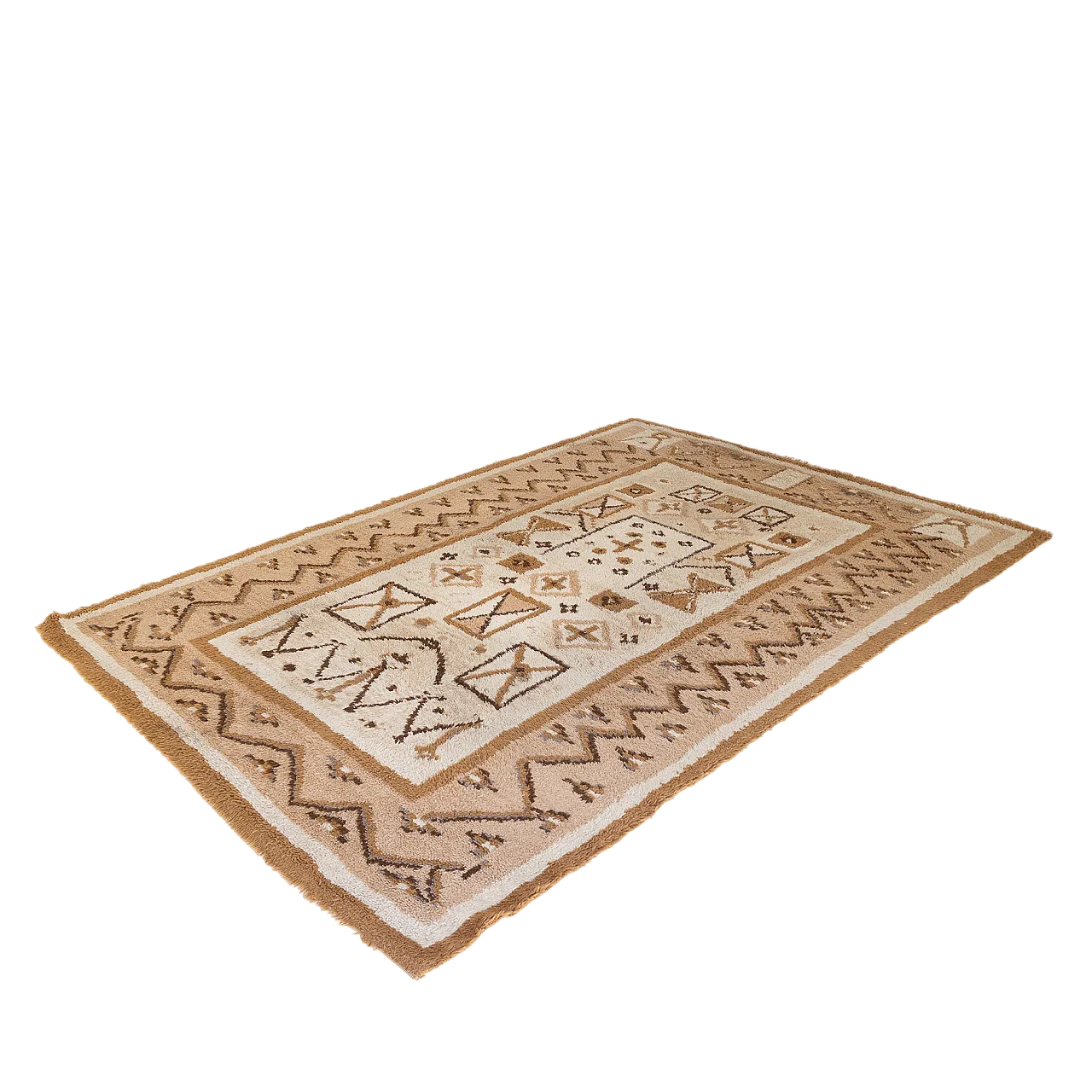 Finnish carpet in acrylic, 1980s 8