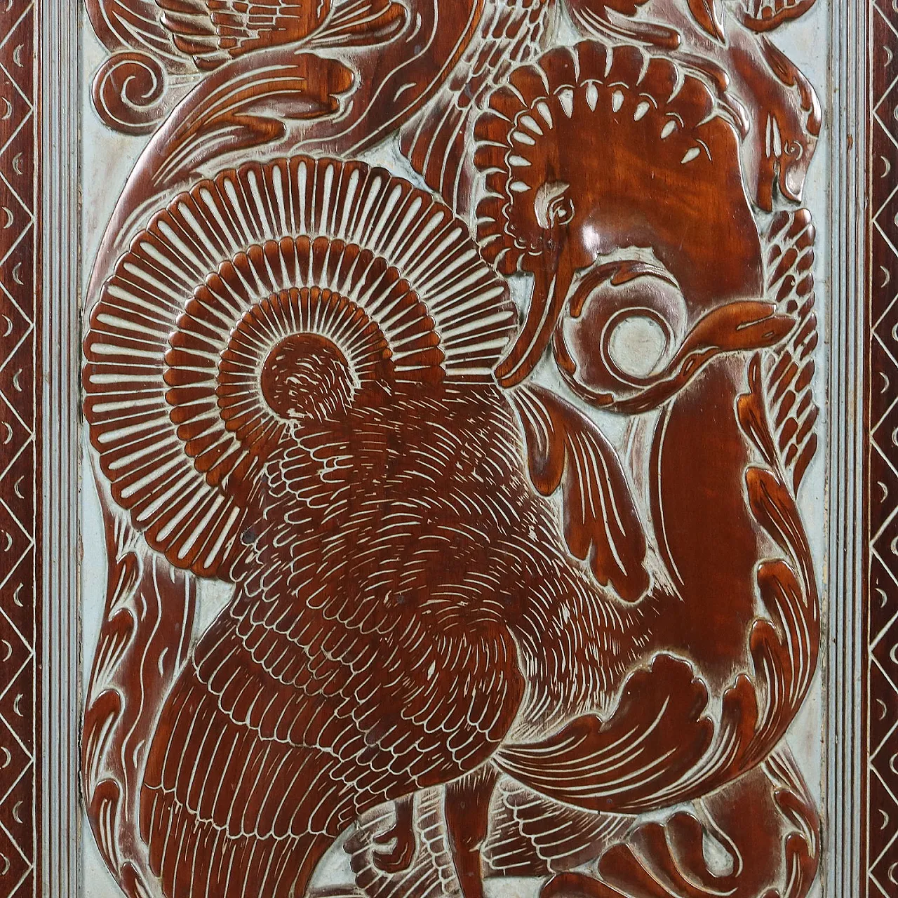 Ethnic living room cabinet by Rino Galbiati, 20th century 9