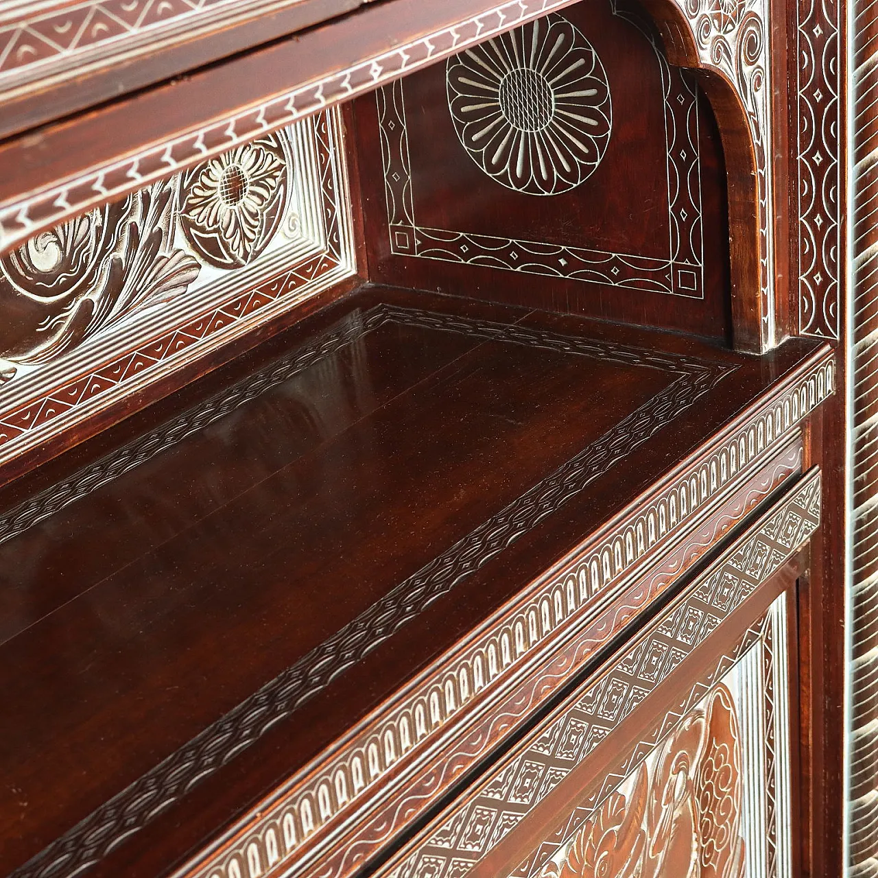 Ethnic living room cabinet by Rino Galbiati, 20th century 10