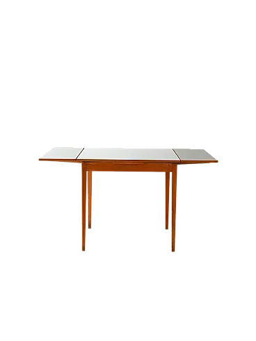 Scandinavian Vintage Table in Teak and Formica