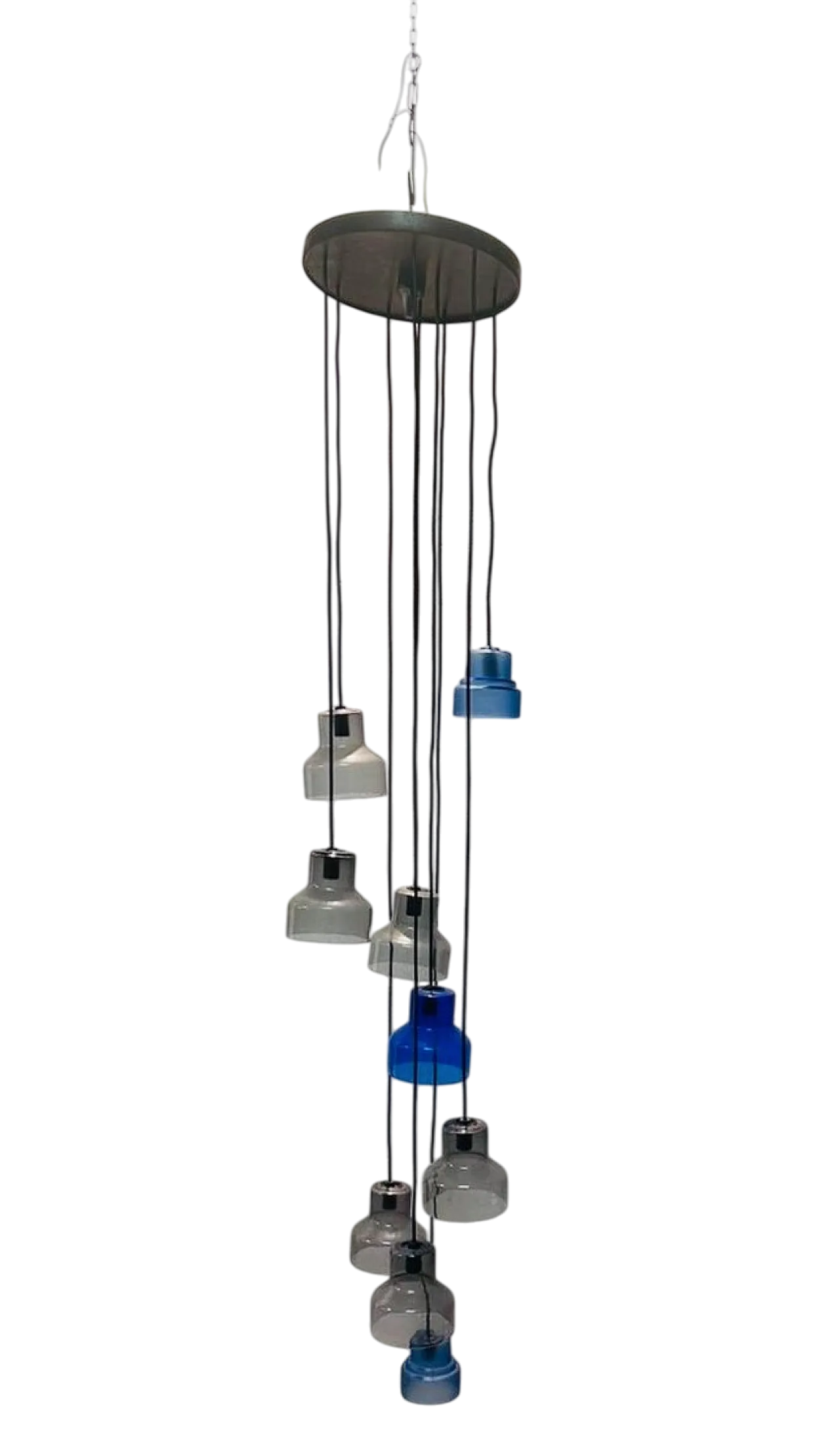 Peter Penzel chandelier, 70s 8