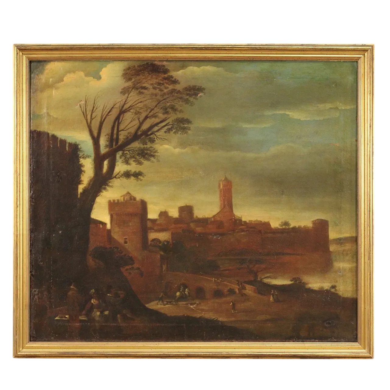 Quadro paesaggio, '600 16