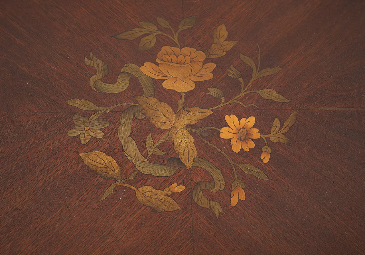 Table Napoleon III in mahogany and brozne, '19th century 3