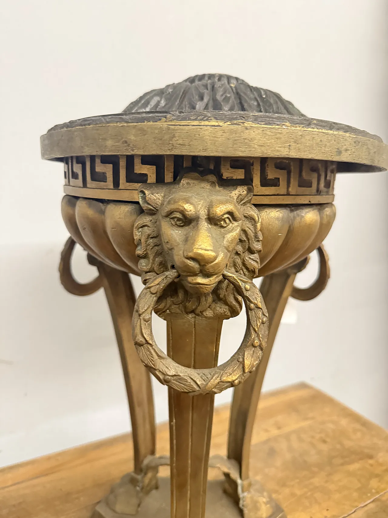 Brucia profumi Impero in bronzo scolpito, '800 9