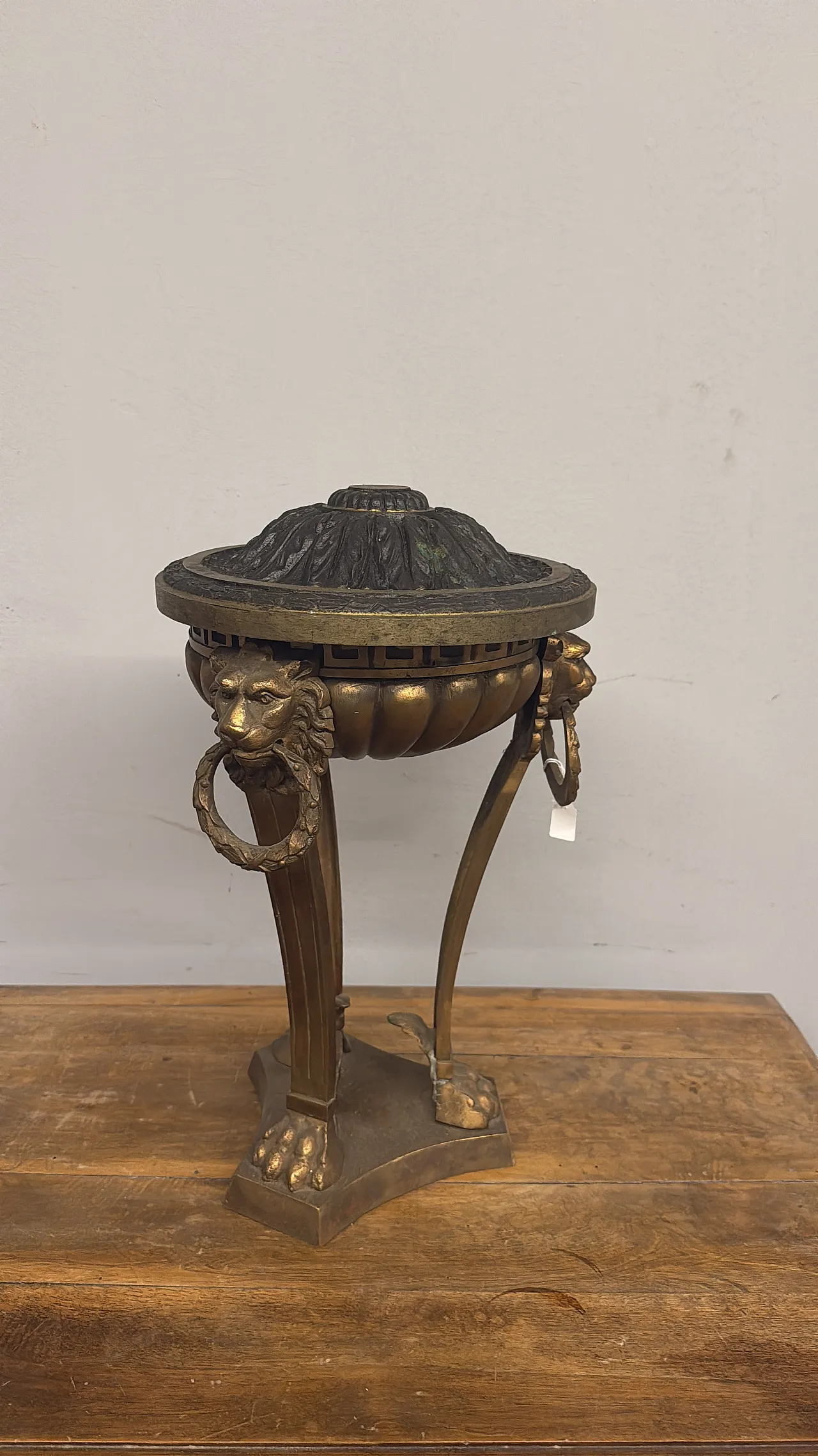 Brucia profumi Impero in bronzo scolpito, '800 12