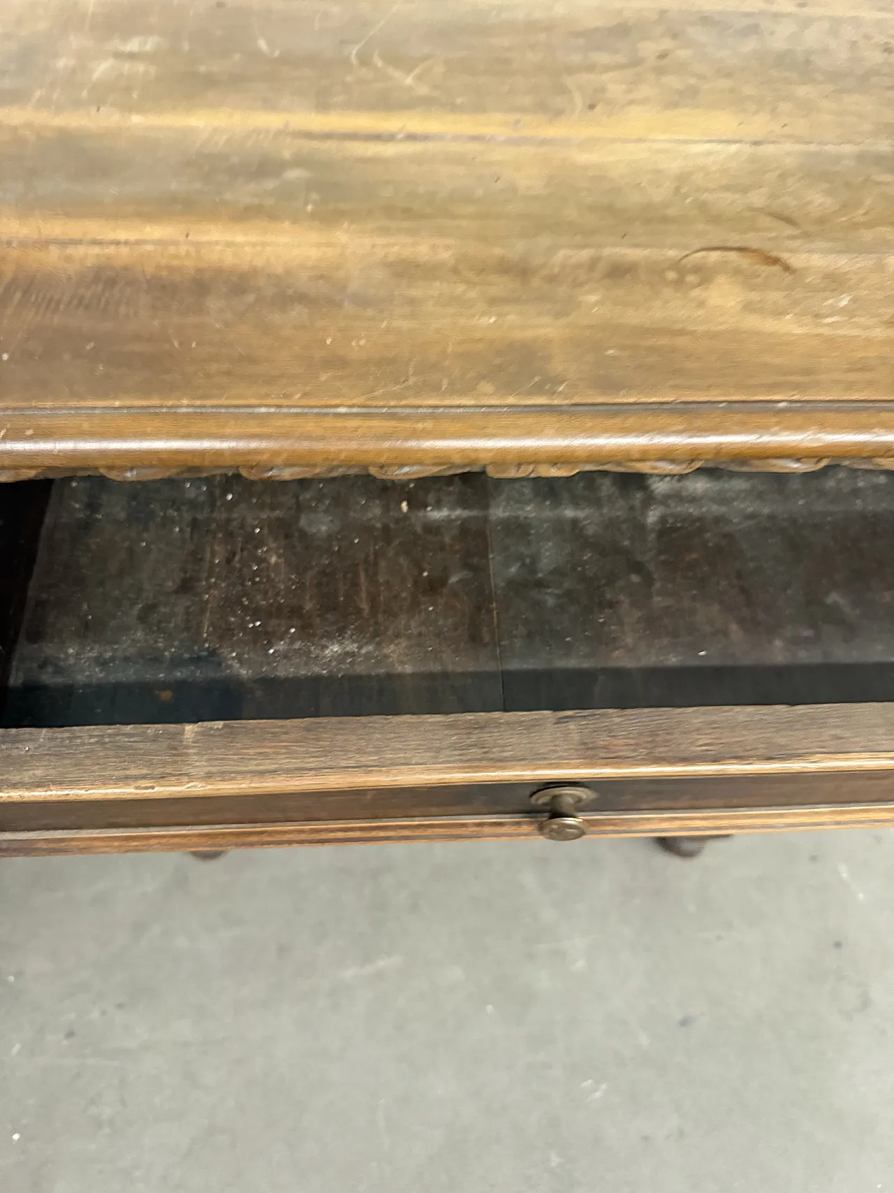 Tavolinetto scrittoio in noce massello, '800 8