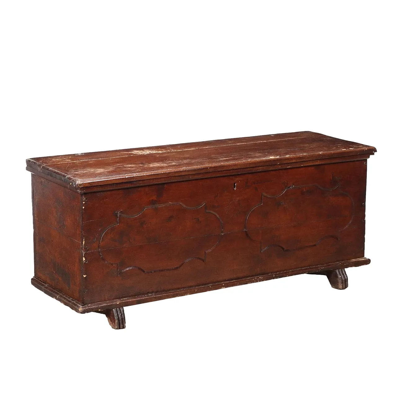 Cassapanca in noce, '700 1