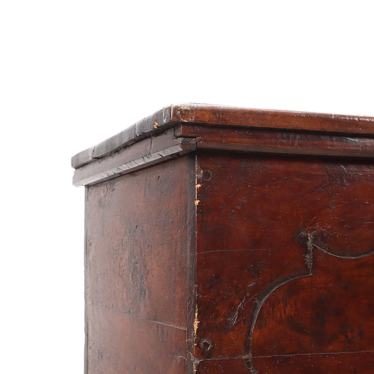 Cassapanca in noce, '700 5