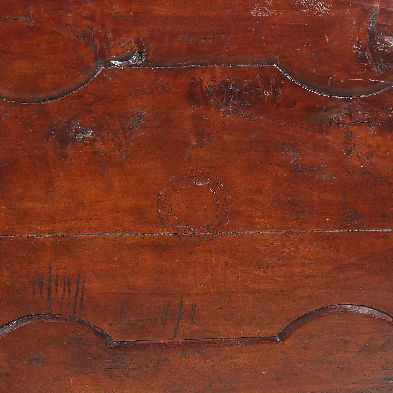 Cassapanca in noce, '700 7