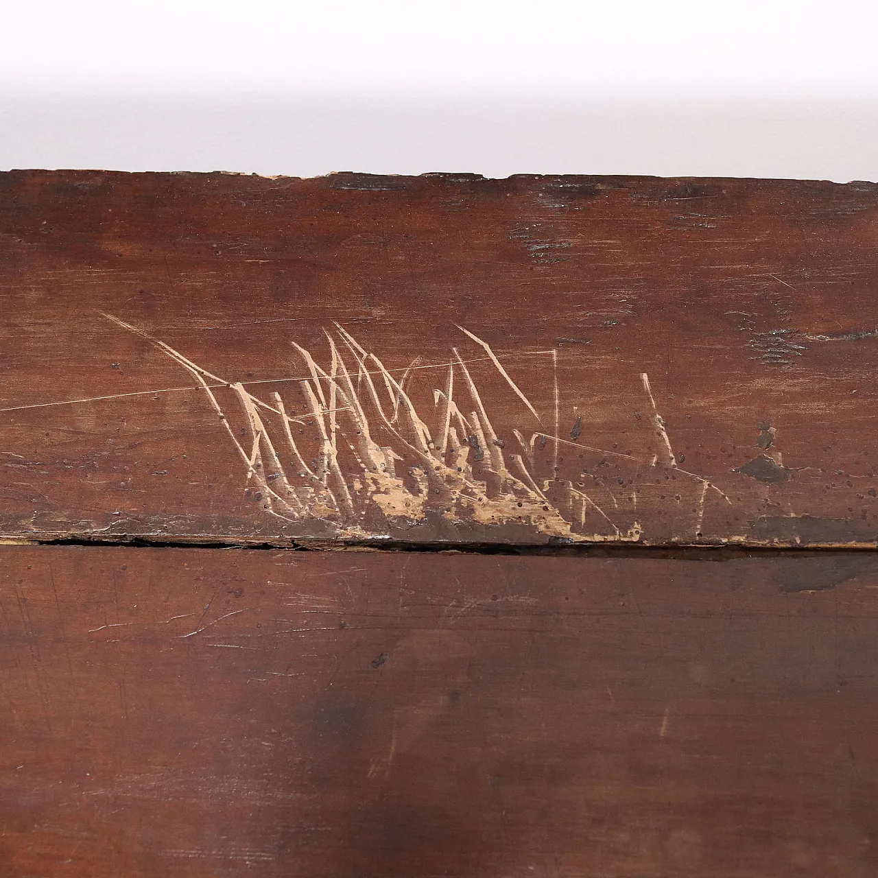 Cassapanca in noce, '700 10