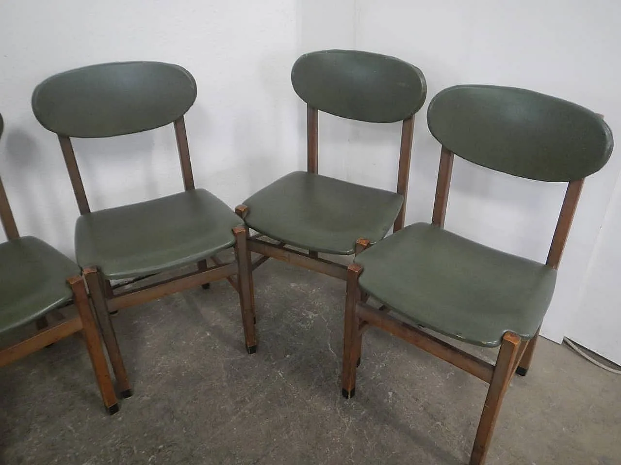 1950 beech chairs set 1950 3