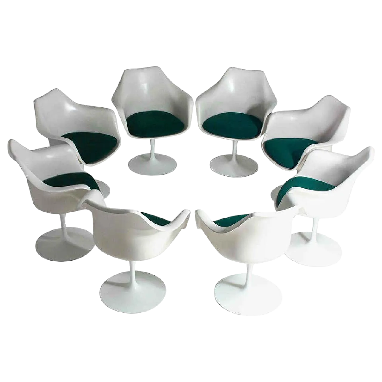 8 Tulip Poltroncine di Eero Saarenin 11