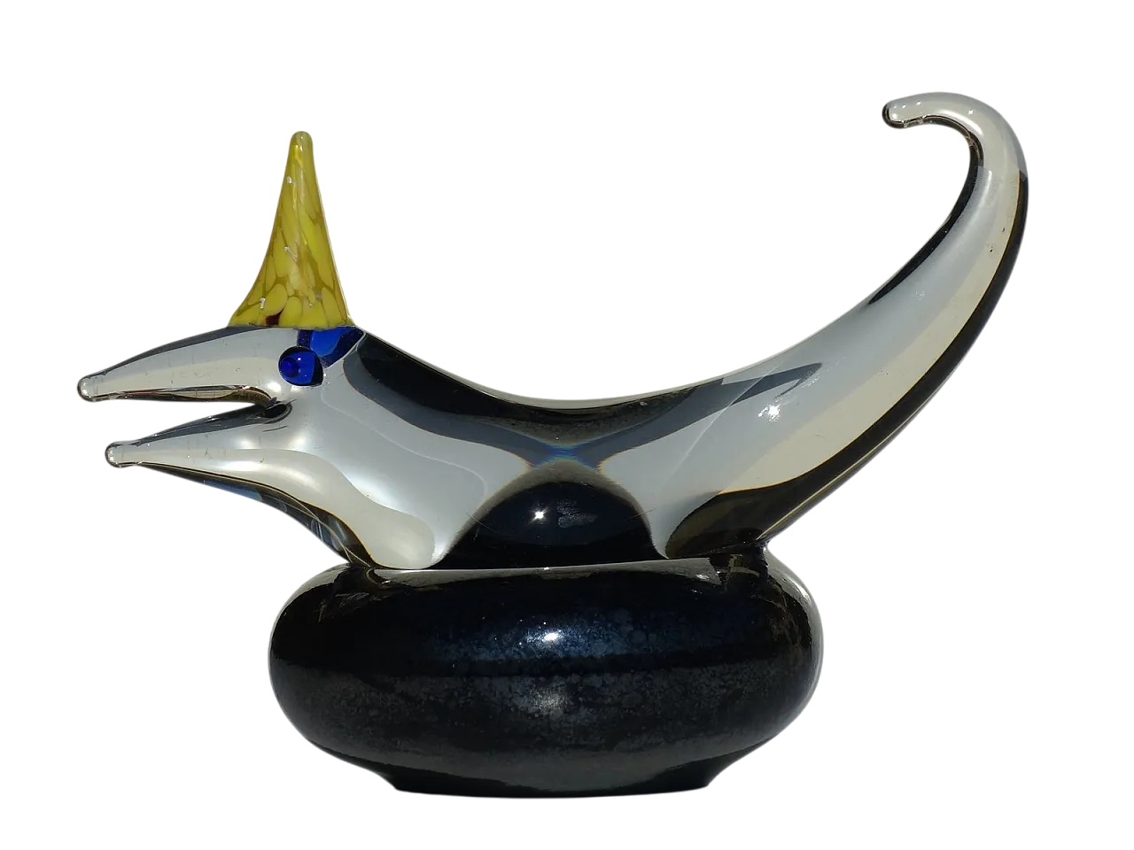 Scultura Dodo Bird in vetro di Novosad & Syn, anni '80 8